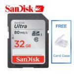 Carte Memoire Ultra 32GB Class 10 SDHC UHS-I Memory Card Up To 80MB/s