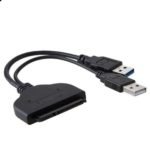Cable - Convertisseur USB3.0 To Sata - Convertisseur USB à Disque Dur - Noir
