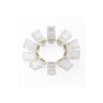Lot De 100 Connecteurs Réseau RJ45 - Transparent