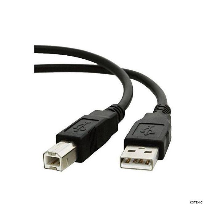 Cable USB Imprimante - ISO INFORMATIQUE