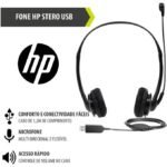 Hp Casque Avec Micro USB Call Center - Noir