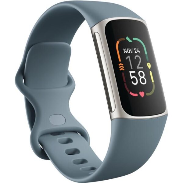 Fitbit Charge 5 - Bracelet de fitness et de santé avancé avec GPS intégré,