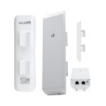 Ubiquiti NanoStation M2 Point D'Accès Extérieur Haute Puissance 2.4GHz - Blanc