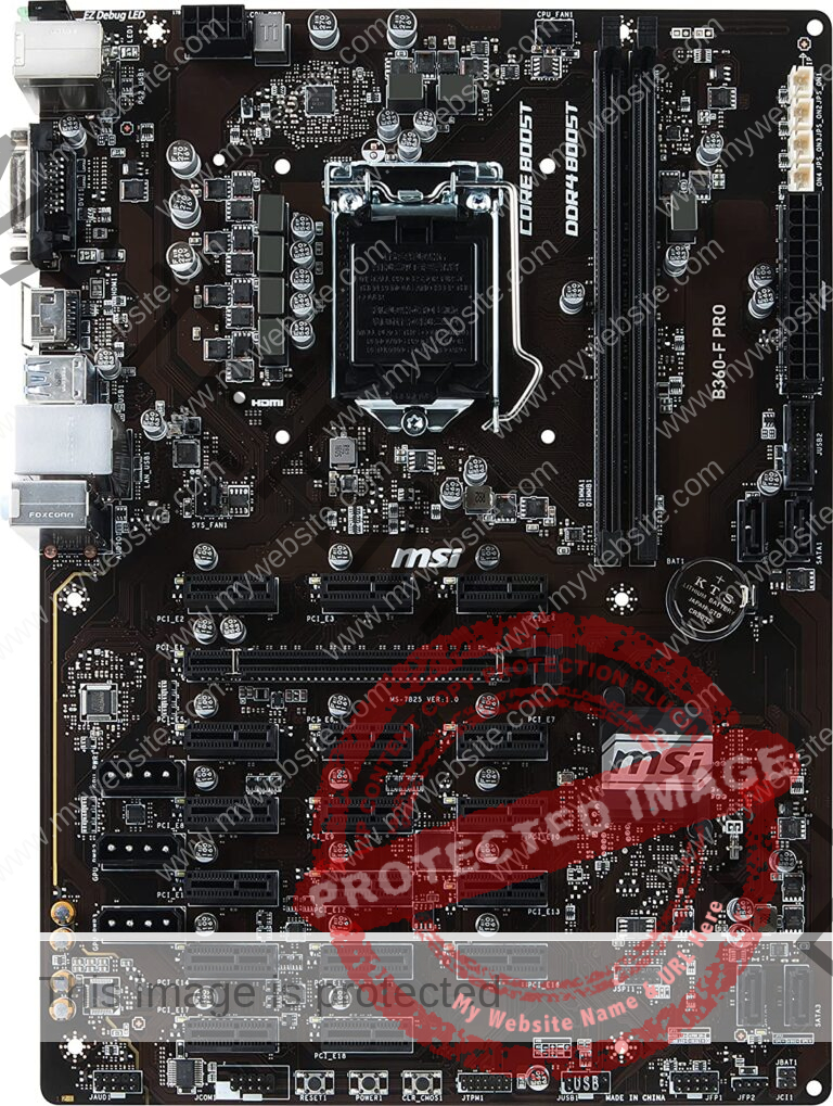 Msi b360 f pro настройка