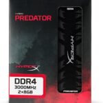 Barrette Memoire -DDR4-16GB (2 X 8GB) - 3000 MHz -NOIR