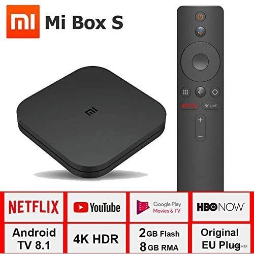 Xiaomi Mi Box S 4K - Streaming TV Android - prix en fcfa)