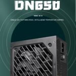 Alimentation Gamer WJ Coolman DN650 Power Supply -  Noir
