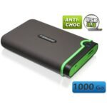 Disque Dur Externe Transcend - 1 To - USB 3.1 - Noir