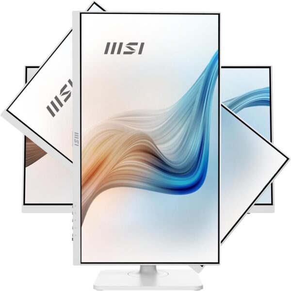 Ecran  24" Full HD -MSI Modern MD2412PW- Dalle IPS Full D, 100Hz, Confort Oculaire, Montage VESA, Haut-Parleurs Intégrés, Display Kit, Réglable 4 Directions - HDMI 1.4b, USB Type-C