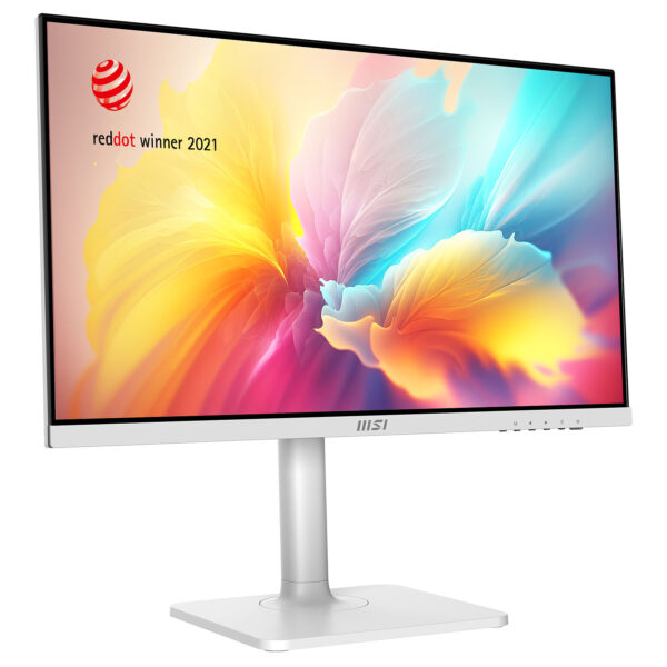 Ecran  24" Full HD -MSI Modern MD2412PW- Dalle IPS Full D, 100Hz, Confort Oculaire, Montage VESA, Haut-Parleurs Intégrés, Display Kit, Réglable 4 Directions - HDMI 1.4b, USB Type-C – Image 4