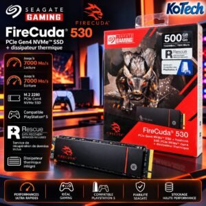 SSD Seagate FireCuda 530 - 500 GIGA