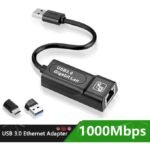 Adaptateur Ethernet Usb 3.0 Rj45 Lan Macbook, Pc