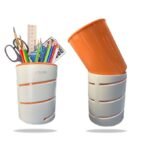 Boîte De Rangement Fourniture De Bureau - Orange