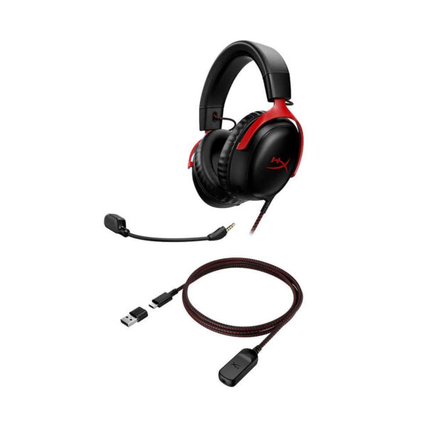 casque HyperX Cloud III - Rouge – Image 2