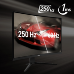 ECRANS GAMER 27 POUCES INCURVÉ 250 HZ 1ms RGB