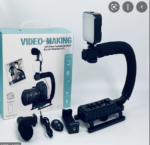 Kit Videos - Trepied + Led + Micro + Commande +support