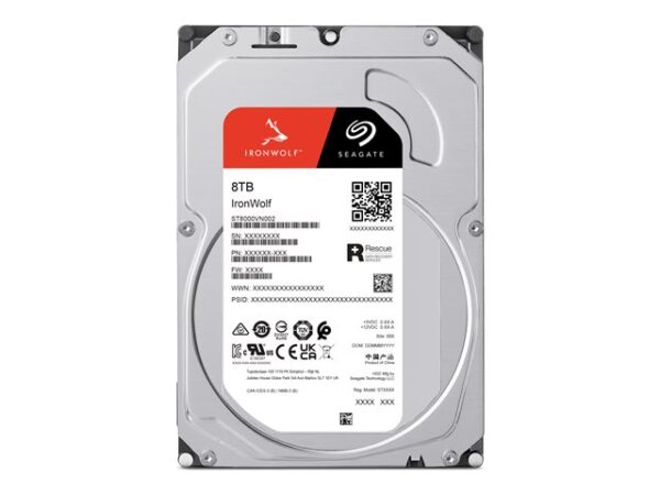 Disques Durs NAS HDD Iron Wolf 8Tera 3,5"