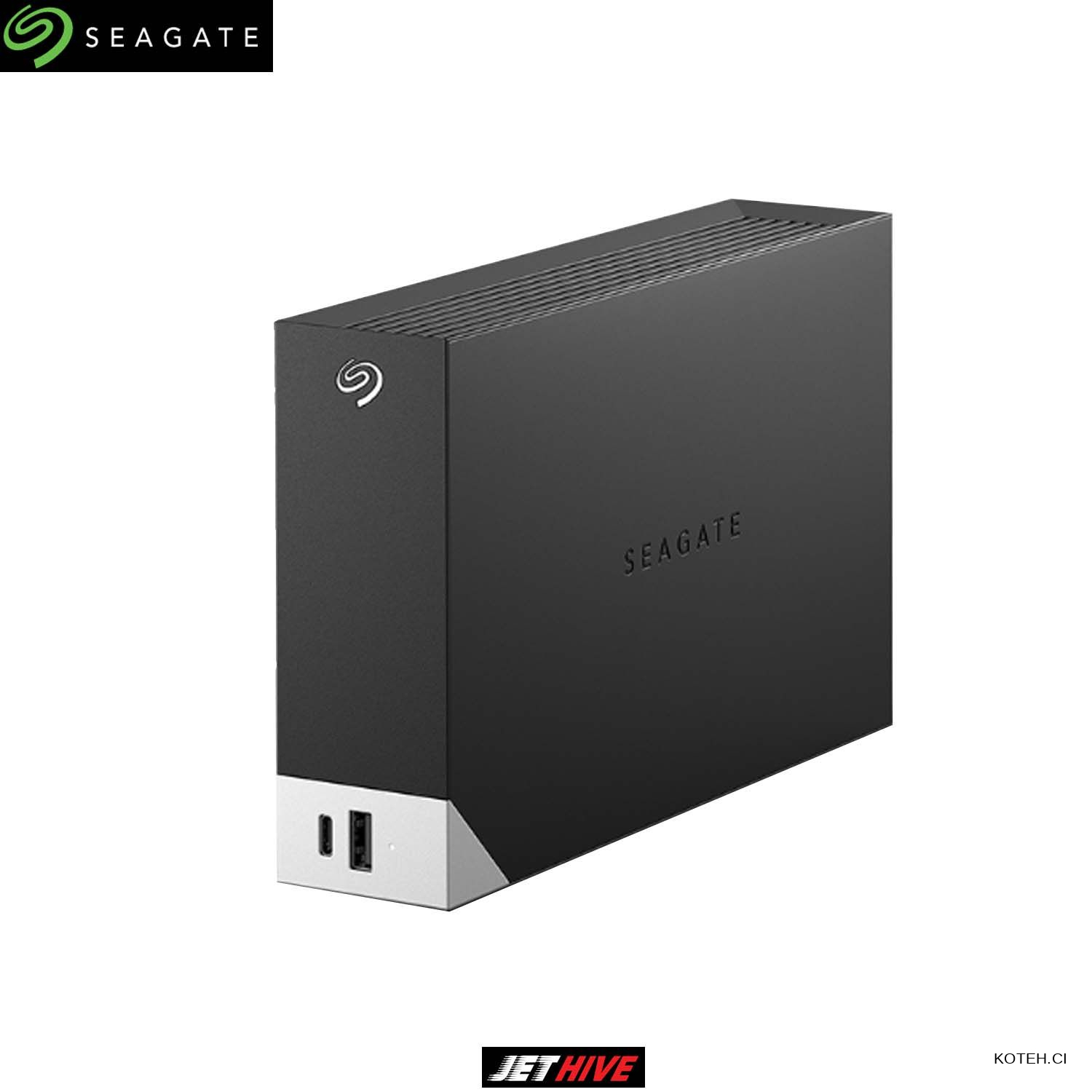 Seagate One Touch Desktop w HUB 6Tb HDD Black disque dur externe 6 To Noir