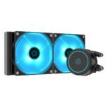 D-COOLING AURAFLOW X 240 refroidisseur d'eau CPU 12V RGB  r240mm - Noir