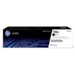 Cartouche De Toner Laser HP 106A - W1106A - 1000 Pages - Black