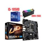 Kit- Intel core I5-10500 -  Carte Mère Intel ® H510M Ultra - 16GIGA – DDR4 2666 Mhz