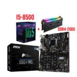 Kit- Intel core I5-8500 - Carte Mère Intel MSI B360-F Pro DDR4 - 16GIGA – DDR4 2666 Mhz