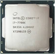 Intel Processeur CPU Core I7-7700K  4,2 GHz Quad
