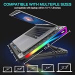 Support Pc+ Refroidisseur Ordinateur portable 17 pouces