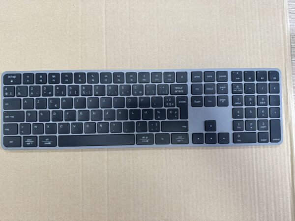 Combo Clavier Et Souris Sans Fil compatible imac et windows - AZERTY - Noir – Image 8