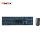 Combo Clavier Et Souris Sans Fil compatible imac et windows - AZERTY - Noir