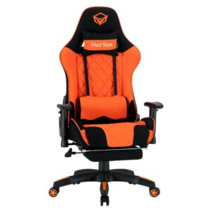Gaming Chaise MEETION MT-CHR25 Esports Gaming Massage Orange - noir