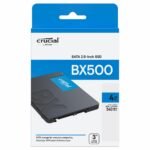 Disque SSD interne Crucial BX500 2,5"  4 To 3D NAND 6 Gb/s SATA III