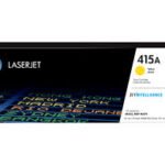 CartoucheHP 415A Toner jaune LaserJet authentique HP LaserJet Enterprise M455/M480 et HP LaserJet Pro M454/M479
