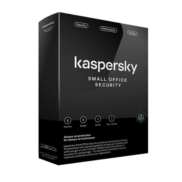 Kaspersky Antivirus Kaspersk y - Small Office 8.0 - 1 Serveur - 5 Téléphones - 5 PC