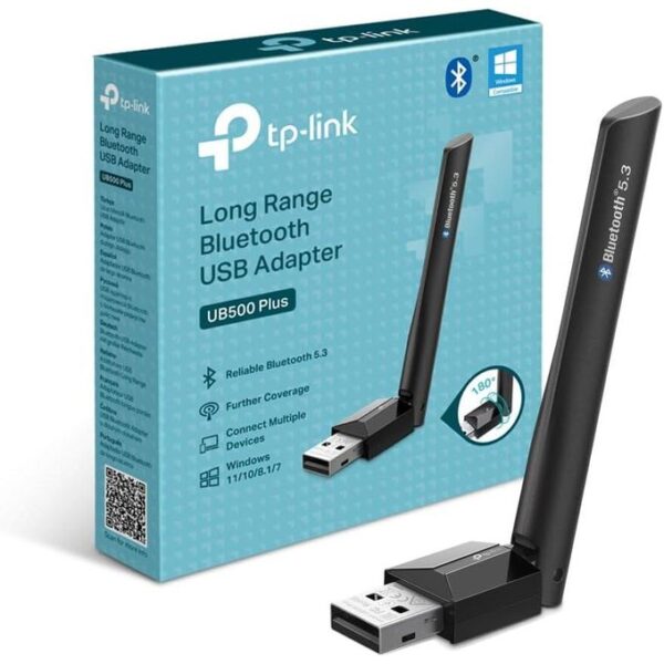 TP-Link UB500 Plus Adaptateur Bluetooth USB, Dongle Bluetooth 5.3