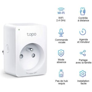 TP-Link Prise Connectée WiFi Tapo P100 - Google Assistant - Alexa