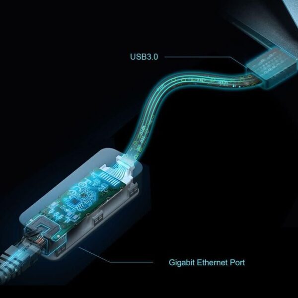 TP-Link TPLink Adaptateur USB Ethernet UE306, Adaptateur USB 3.0 vers Ethernet Gigabit – Image 4