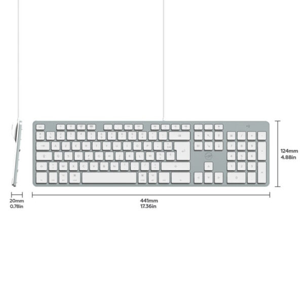 Clavier Azerty filaire pour Mac et Windows – Image 5