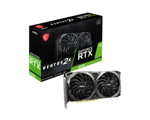 Carte graphique MSI GeForce RTX 3050 VENTUS 2X XS OC - 8GIGA