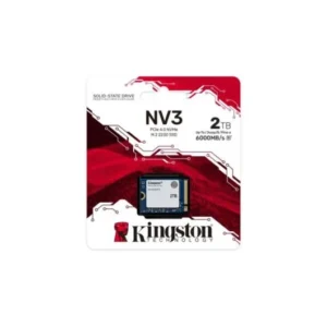 Disque dur SSD Kingston NV3 2 To M.2 2230 PCIe 4.0 NVMe 6000 MB/s