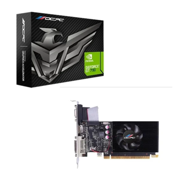 Carte graphique OCPC Gaming NVIDIA GeForce GT730 4 Go GDDR3 128 bits PCI-Express – Image 3