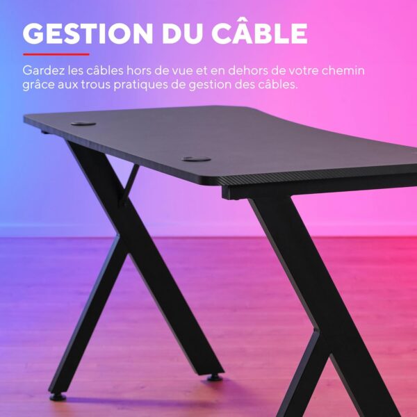 Table Gameur  Bureau  - Fibre de carbon – Image 7
