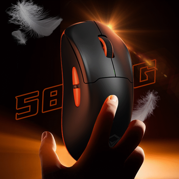 Souris de jeu sans fil Souris de jeu sans fil GW39 - Noir – Image 3