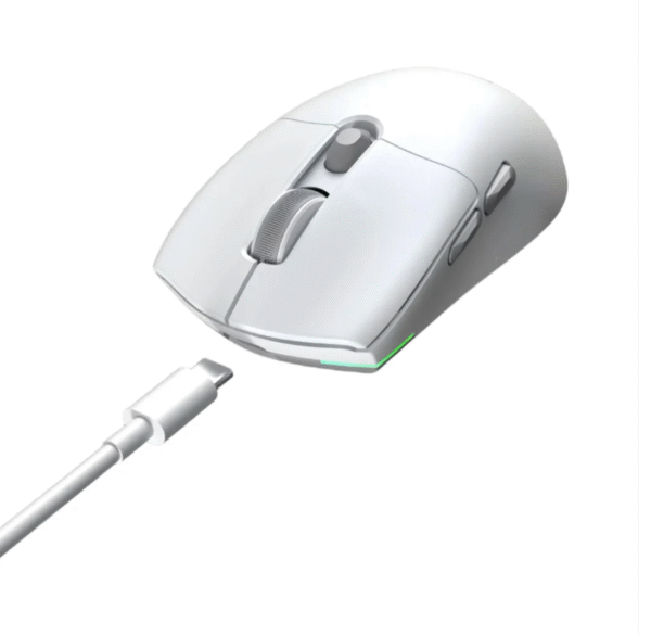 Souris de jeu sans fil  tri-mode Air GW33 - Blanc – Image 8