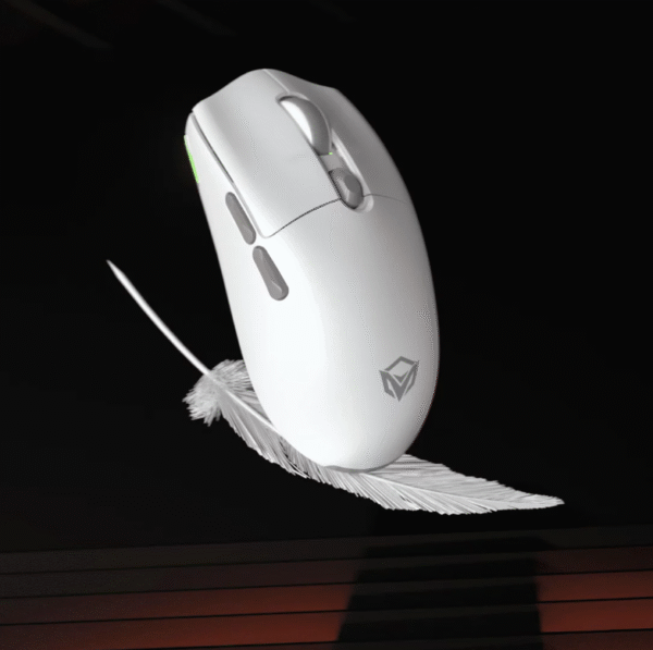 Souris de jeu sans fil  tri-mode Air GW33 - Blanc – Image 4