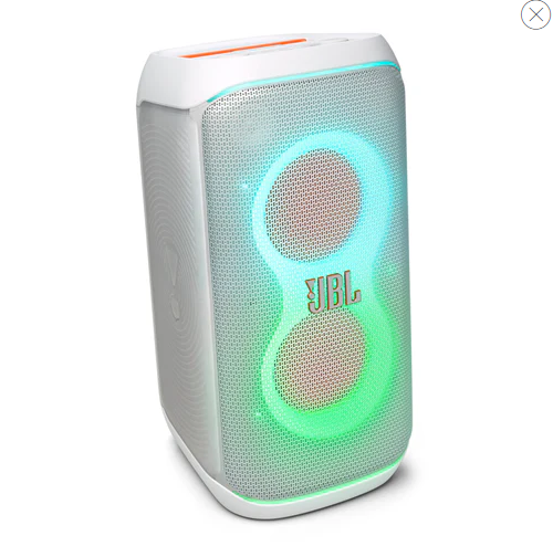 JBL Partybox Club 120, Enceinte portable de soirée, poignée pliable ergonomique - Blanc – Image 3