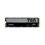 Lexar NM790 SSD interne 2To, M.2 2280 PCIe Gen4x4 NVMe 1.4 SSD, Jusqu'à 7400 Mo/s en lecture, 6500 Mo/s en écriture, pour PS5