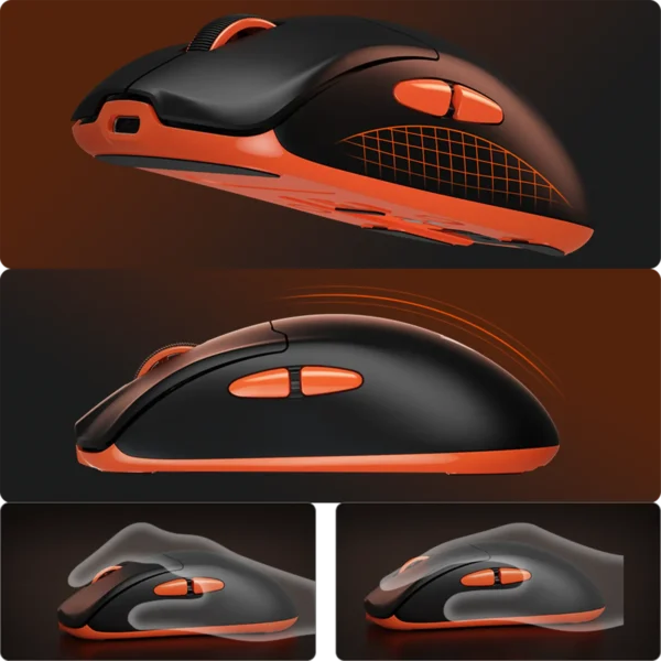 Souris de jeu sans fil Souris de jeu sans fil GW39 - Noir – Image 7