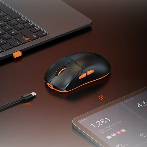 Souris de jeu sans fil Souris de jeu sans fil GW39 - Noir – Image 11