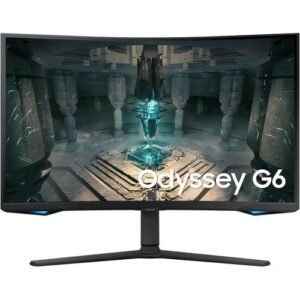 Ecran Samsung PC Gamer Incurvé - ODYSSEY G6 - G65B S32BG650EU - 27'' WQHD - VA - 1 ms - 240Hz - HDMI / DisplayPort - Freesync